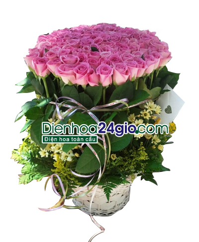 Giỏ hoa sinh nhật