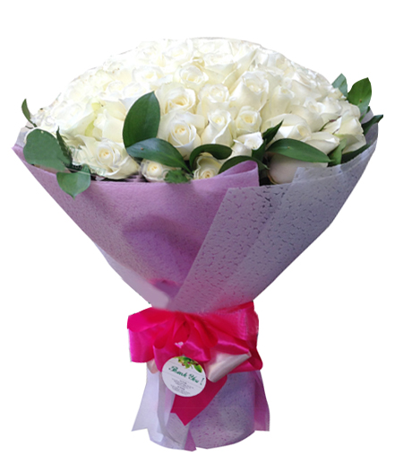 Bó hoa tươi - Trong sáng HB157