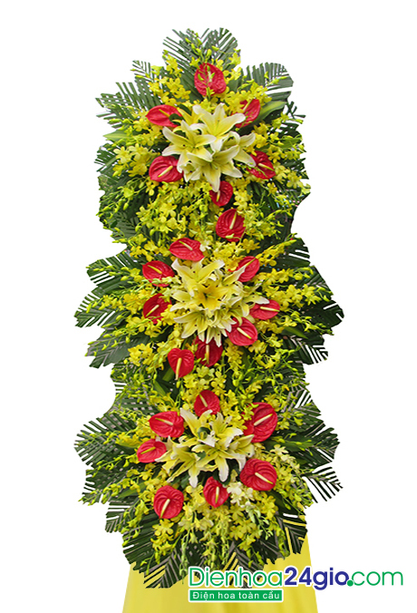 Hoa mừng khai trương kt109