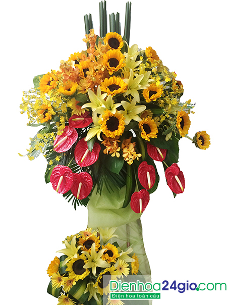 Hoa khai trương đẹp nhất KT113