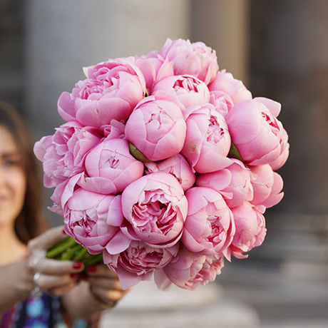 Bó hoa mẫu đơn HB719