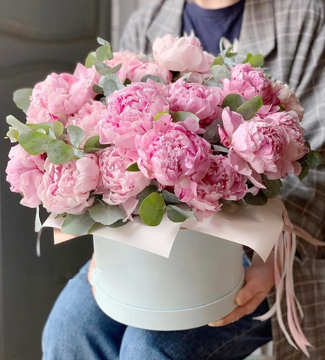 Bó hoa mẫu đơn HB720