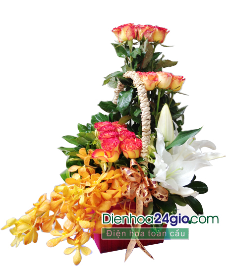 Giỏ hoa sinh nhật 3