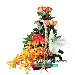 Giỏ hoa sinh nhật 3