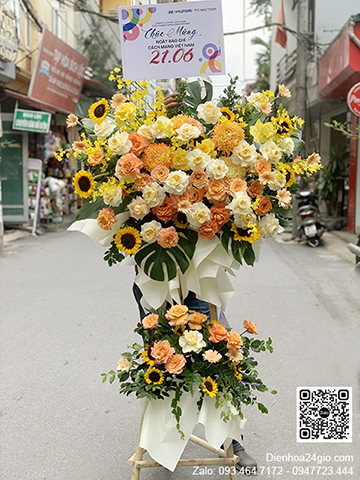 Hoa khai trương KT258