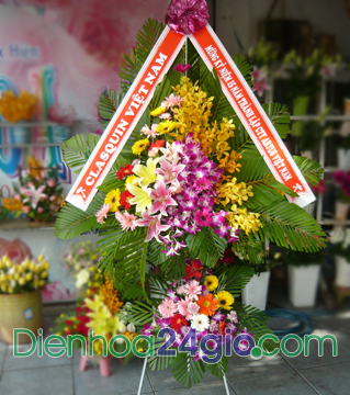 Kệ hoa khai trương KT47