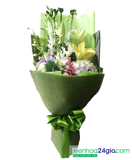 hoa bó sinh nhật HB334