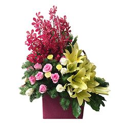Những lẵng hoa tươi đẹp nhất G421