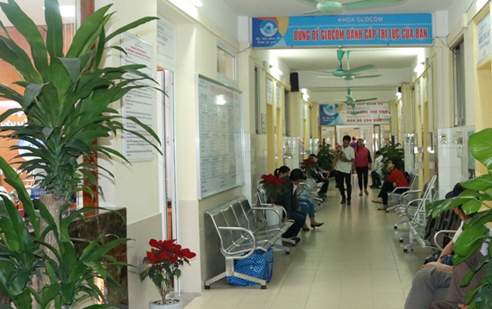 Cây xanh trong bệnh viện