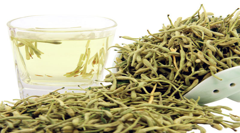 Kim ngân hoa khô dùng làm thuốc