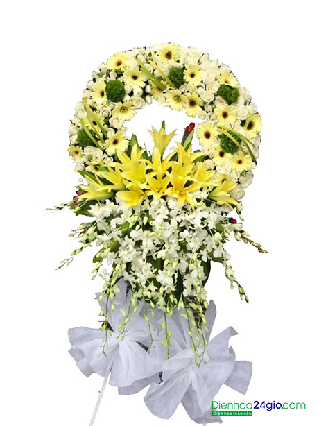 &Yacute; nghĩa những b&ocirc;ng hoa m&agrave;u trắng trong tang lễ